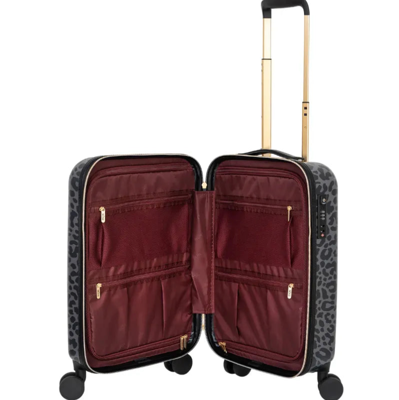 MŌSZ Handbagage Koffer | Lauren Nero Leo | 55cm | 33 liter