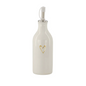 Zusss | Olie/Azijn Fles | Keramiek | Open Hartje | Wit - Goud