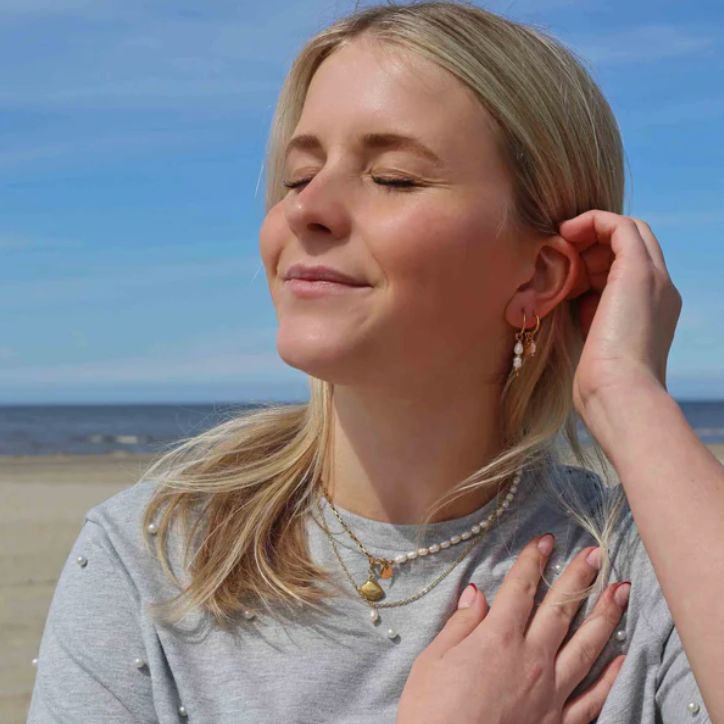 SG | Edelsteen tussenstuk ketting | 4mm