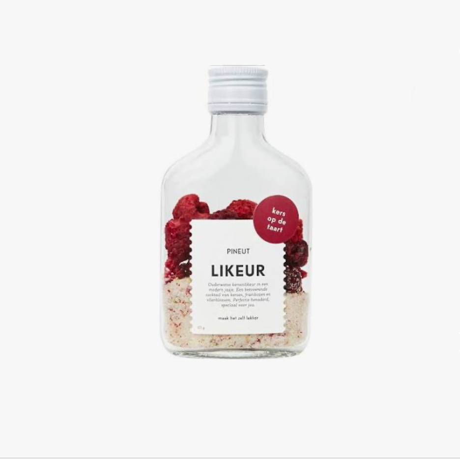 DIY Cocktail | Kers op de taart  | zakflakon | BIO