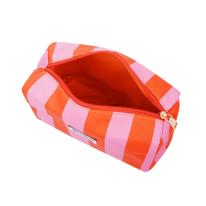 Make-up tas | Streep | Oranje - Roze