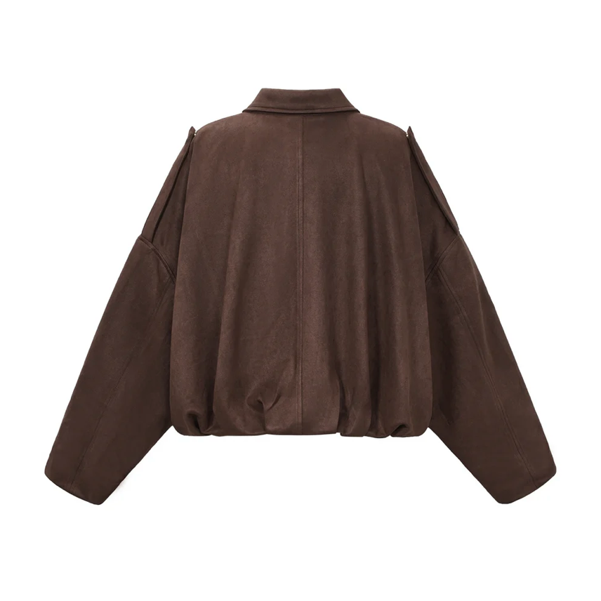 Jasje | Kylie | Suèdelook | Bruin