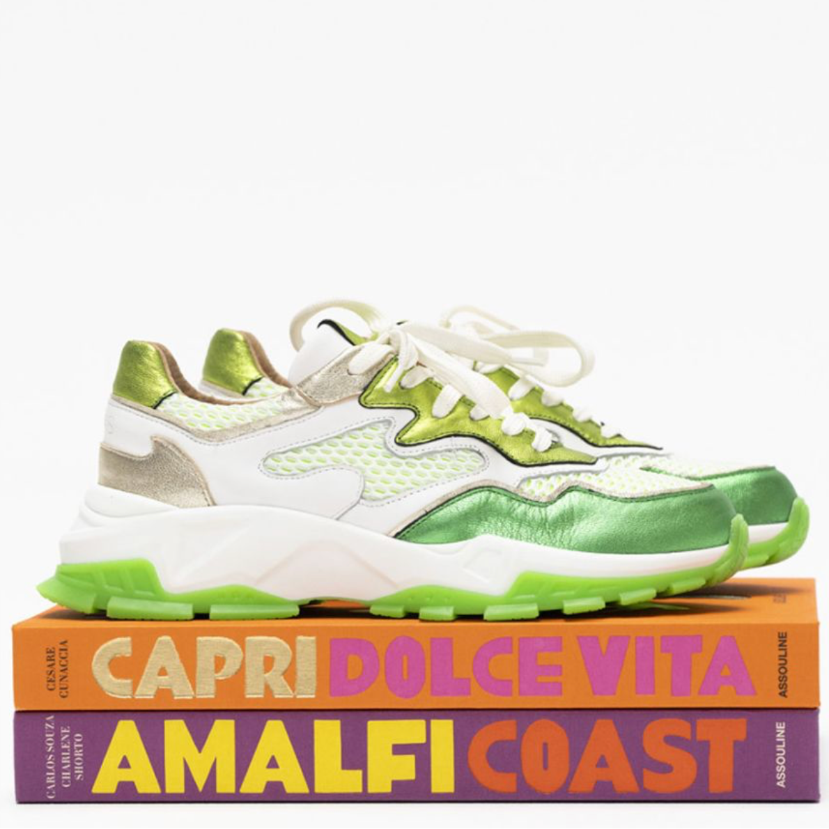 DWRS Sneaker | Chester | White-Green