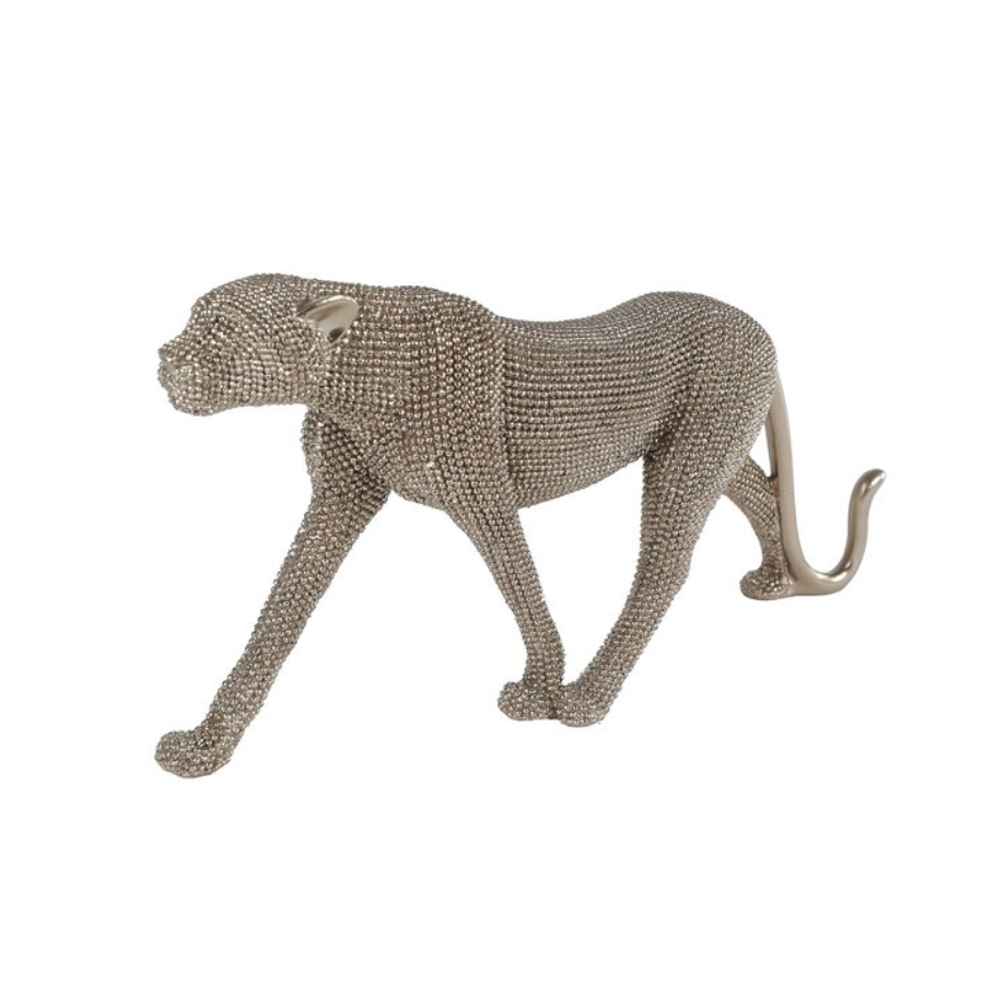Sculptuur-panter-Goud-Large