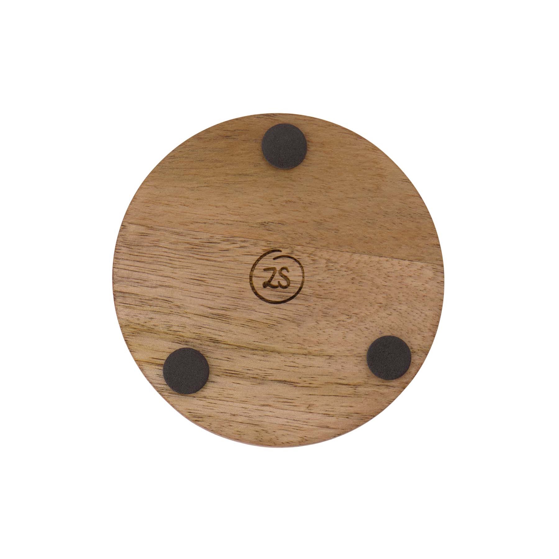 Set van 4 Onderzetters Parelmoer | Hartje-4