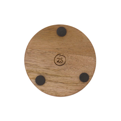 Set van 4 Onderzetters Parelmoer | Hartje-4