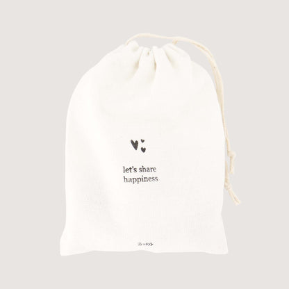 Set van 4 Tafelkleedhangers Hartje Wit Goud