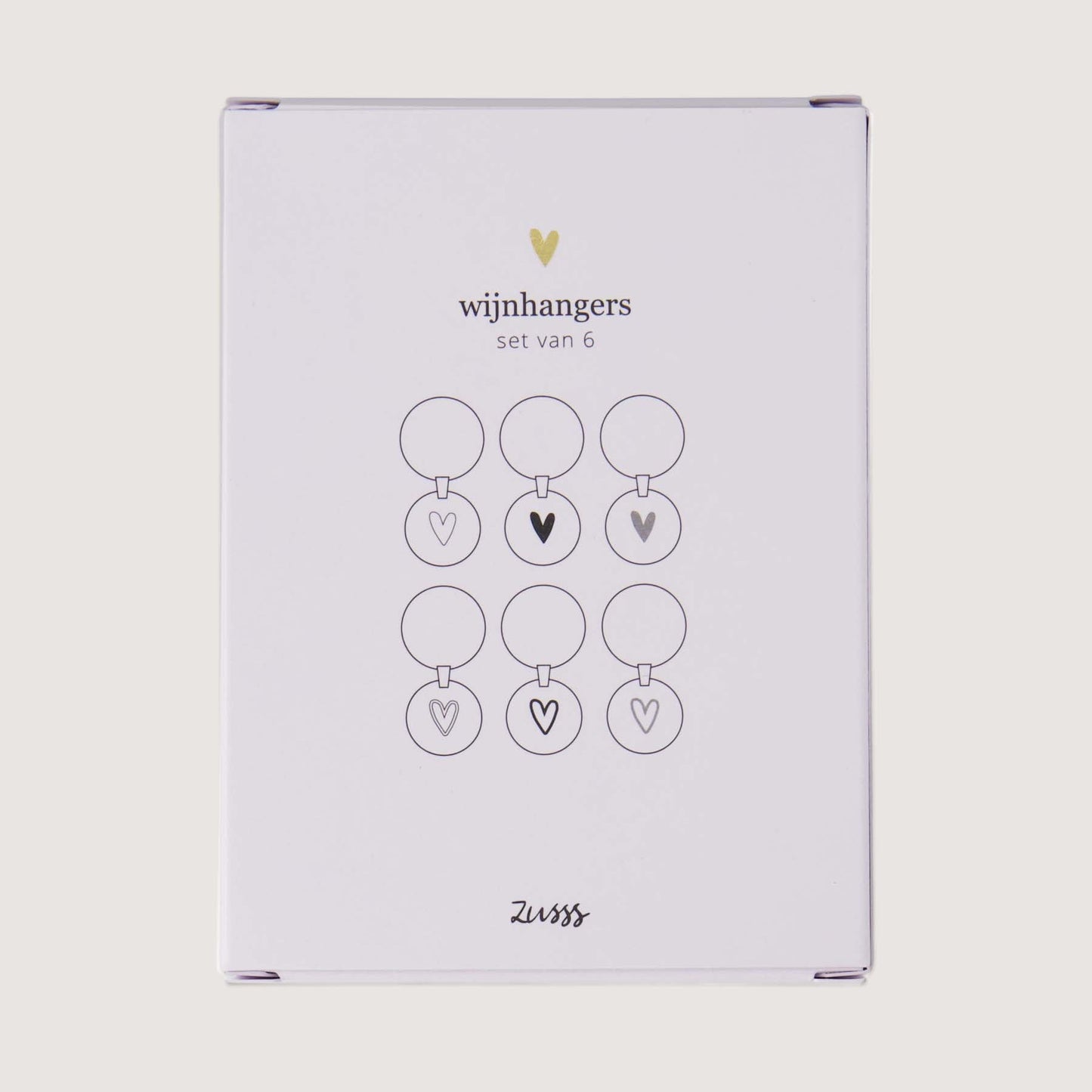 Set van 6 Wijnglashangers