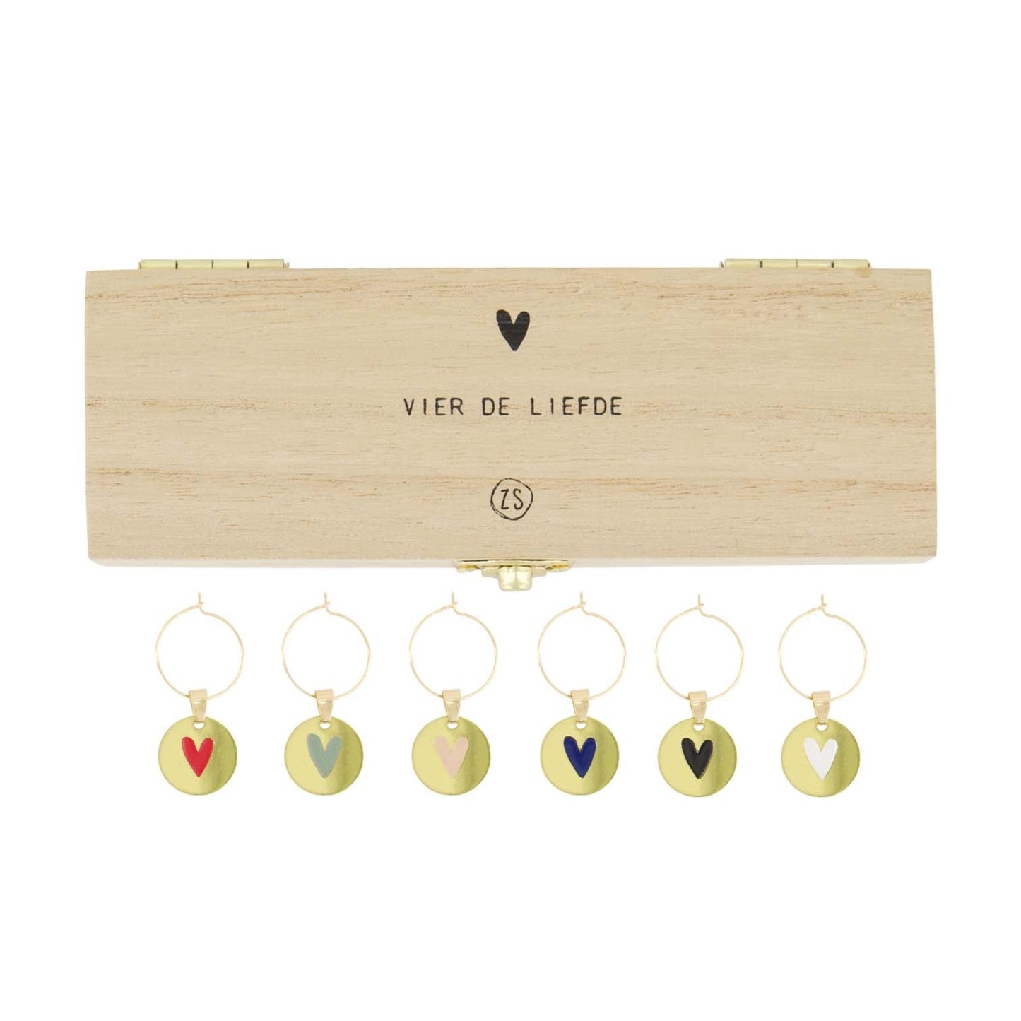 Set van 6 wijnhangers 