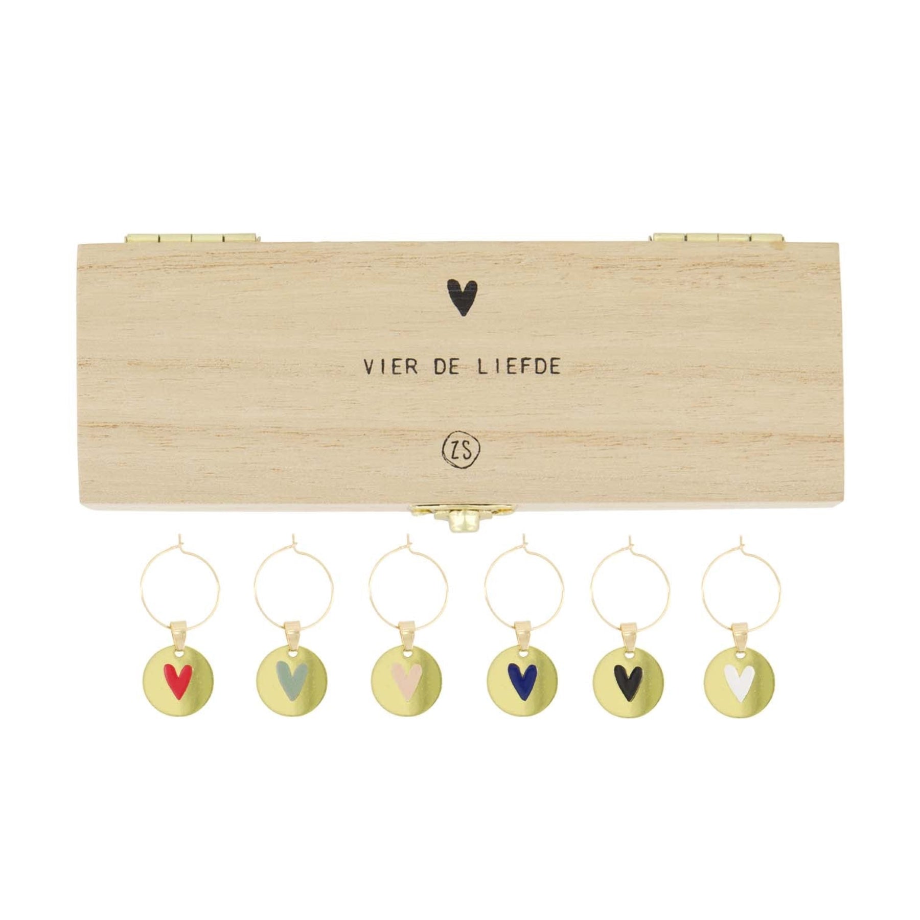 Set van 6 wijnhangers 