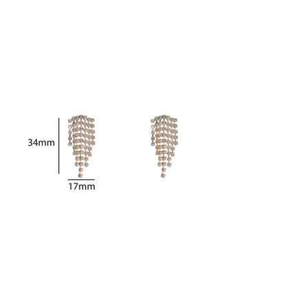 Small Sparkle Waterfall Crystal E56281-1