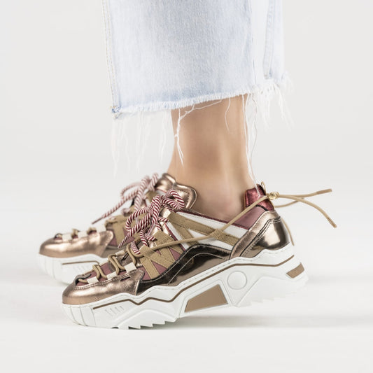 Sneaker Orion metallic | Cipra - Bordeaux