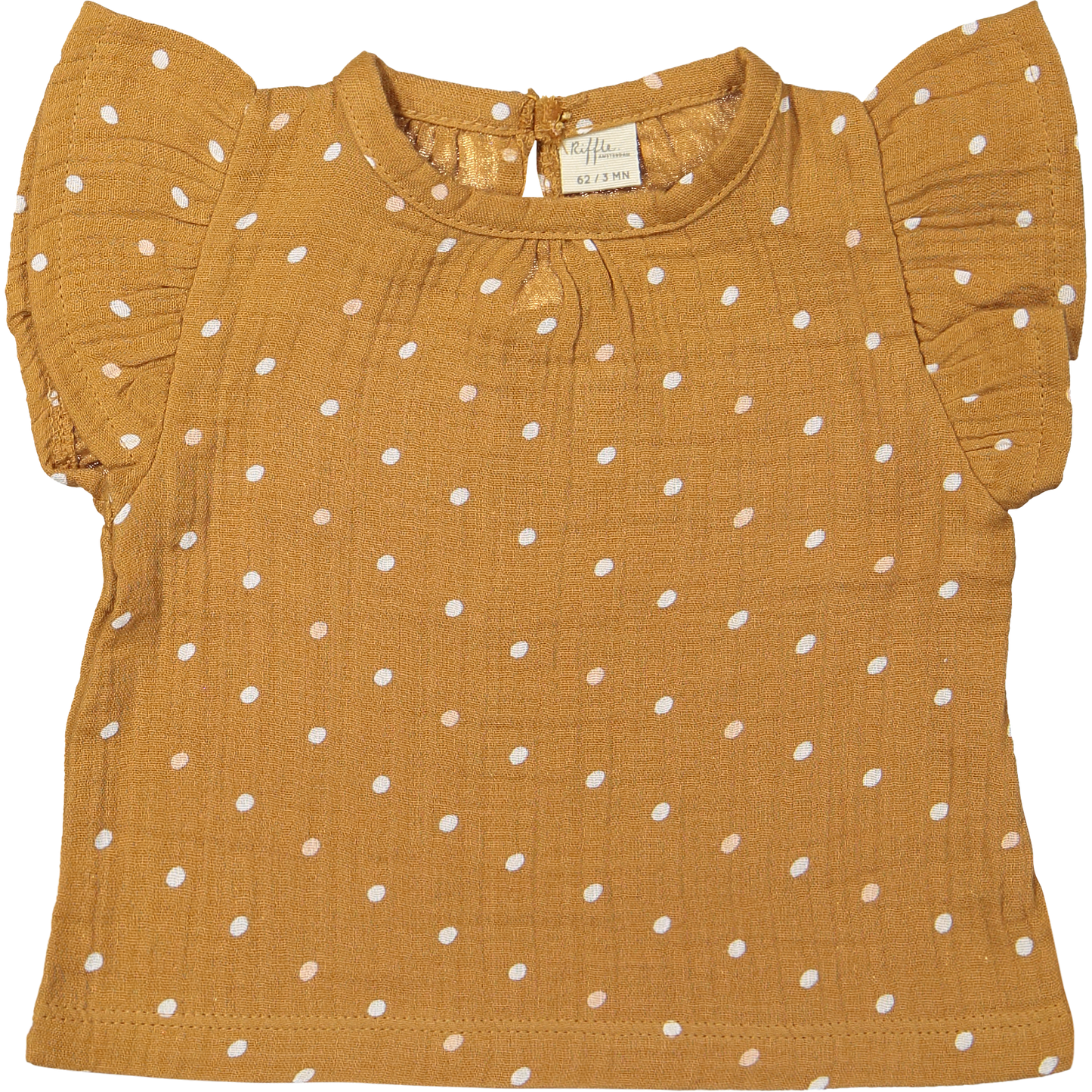 T-shirt Joan woven Muslin with dots