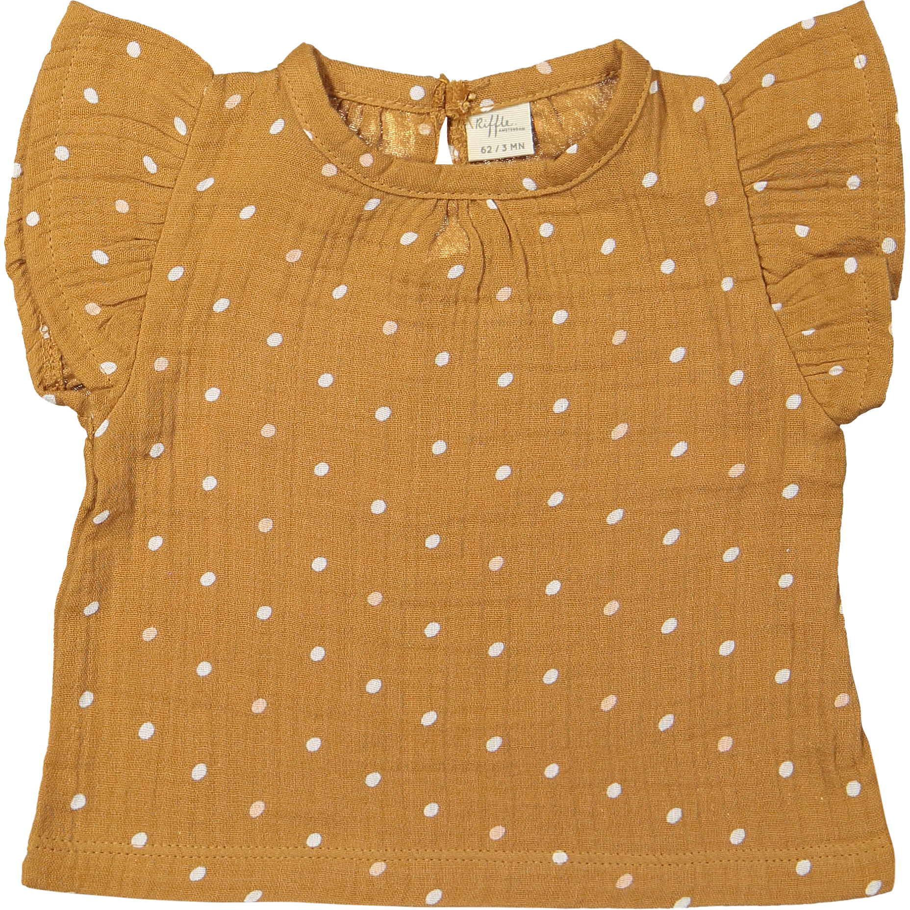 T-shirt Joan woven Muslin with dots