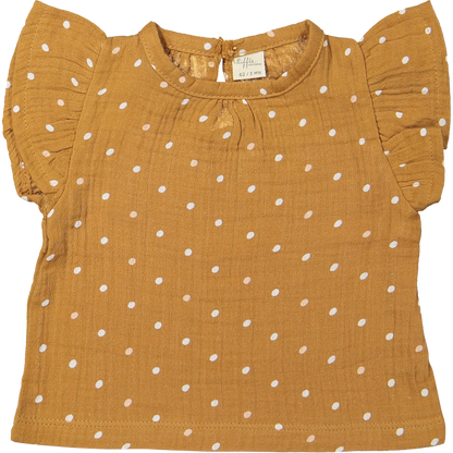 T-shirt Joan woven Muslin with dots