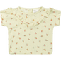 T-shirt Marry Jacquard Rib top Ecru