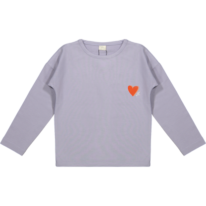 T-shirt Moon Jersey Lavender Gray