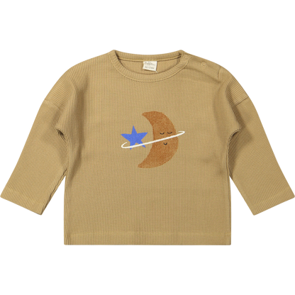T-shirt Moon Rib Waffle Thannin