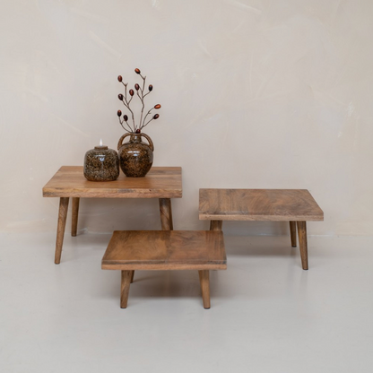 Tafel Banho Set 3 Bruin