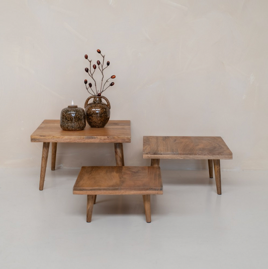 Tafel Banho Set 3 Bruin