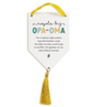 Tassel Deco Groot Opa en Oma
