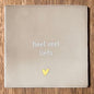 Tegeltje Heel veel liefs | Beige