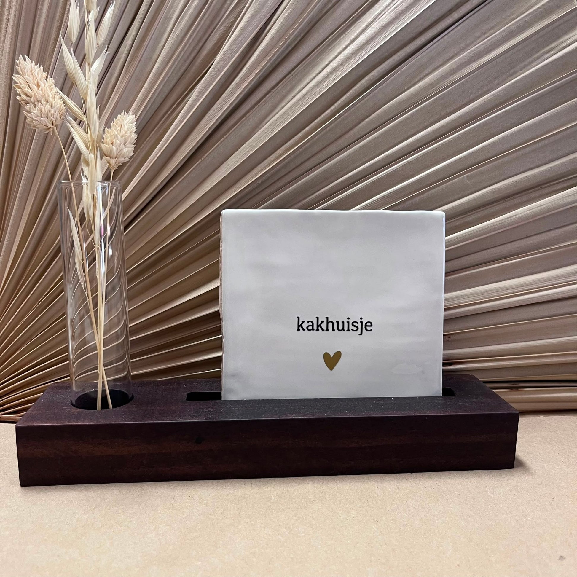 Tegeltje Kakhuisje | Wit