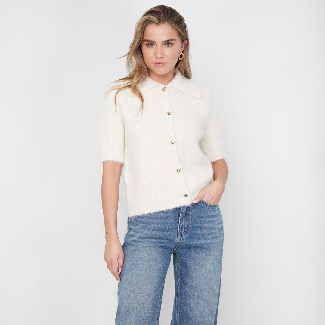 The Amore Knitwear Off White