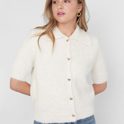The Amore Knitwear Off White