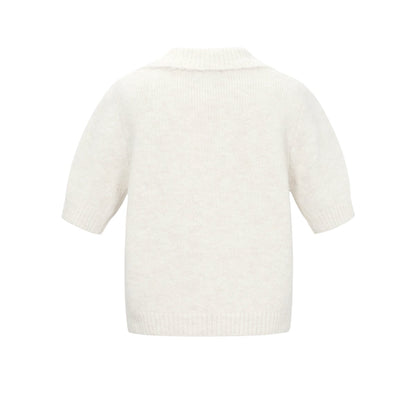 The Amore Knitwear Off White