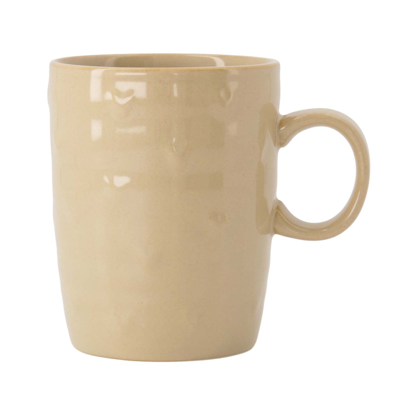 Theemok beige Hartjes