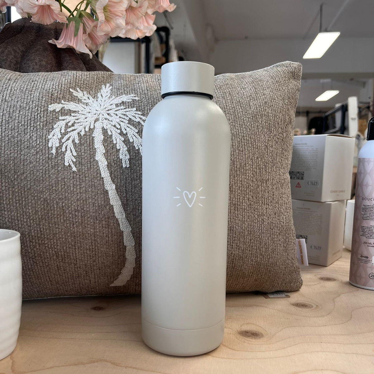 Thermosfles Pretty Smile Zand 500 ml