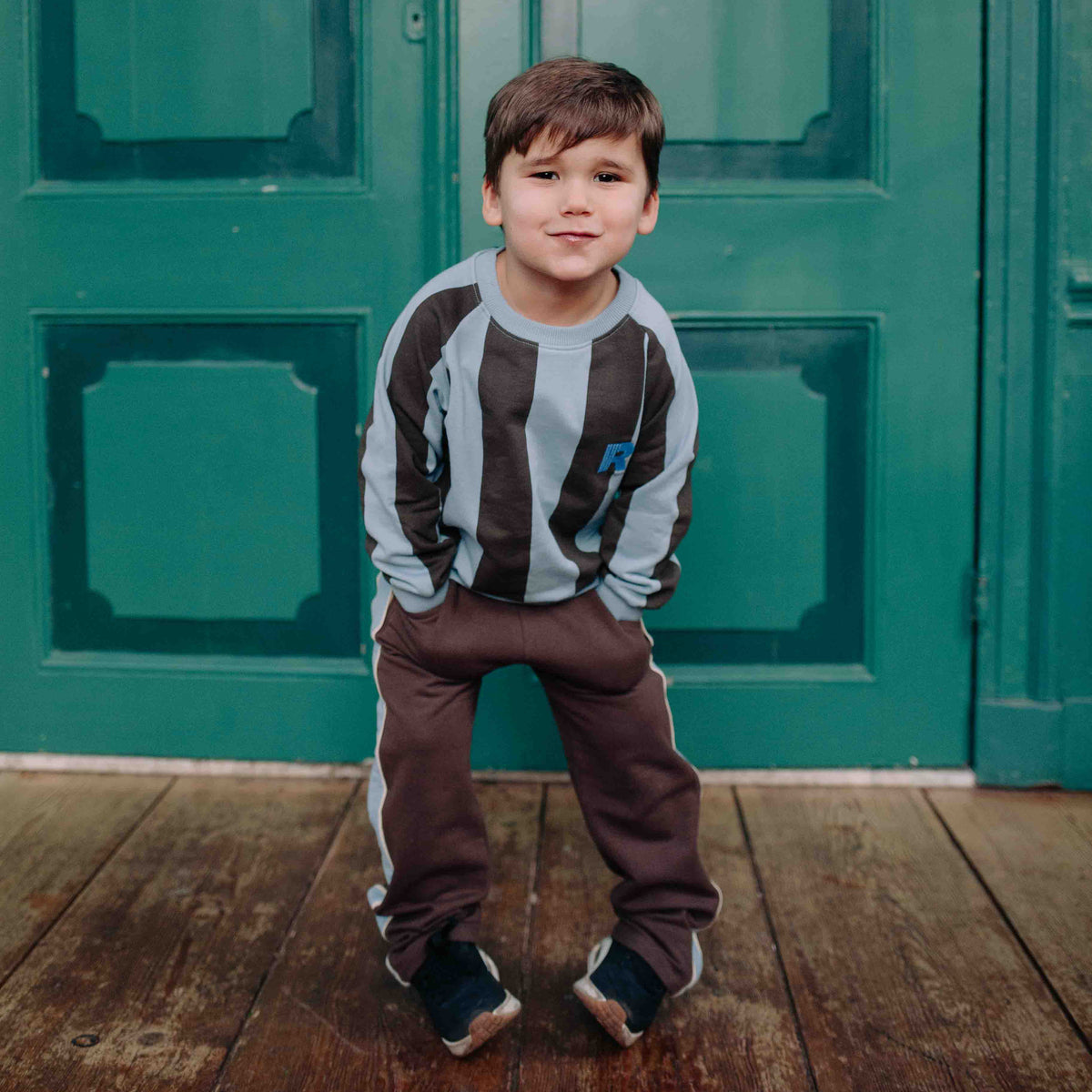Trousers Pete Sweat Chocolate Brown