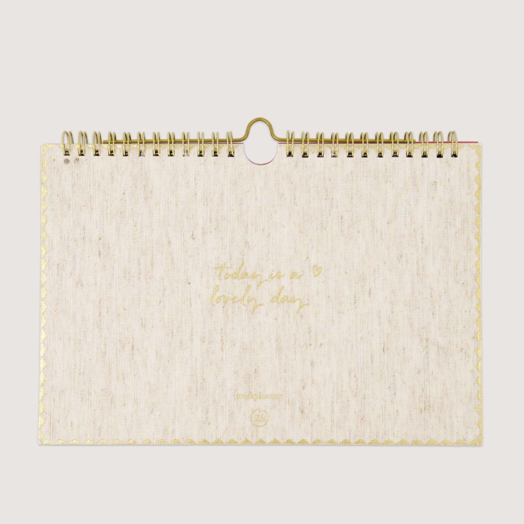 Weekplanner Today Is A Lovely Day Hartje