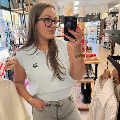 Wies Polo gilet Blue