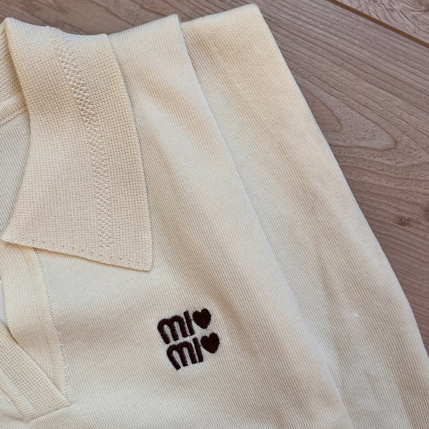 Wies Polo gilet Yellow