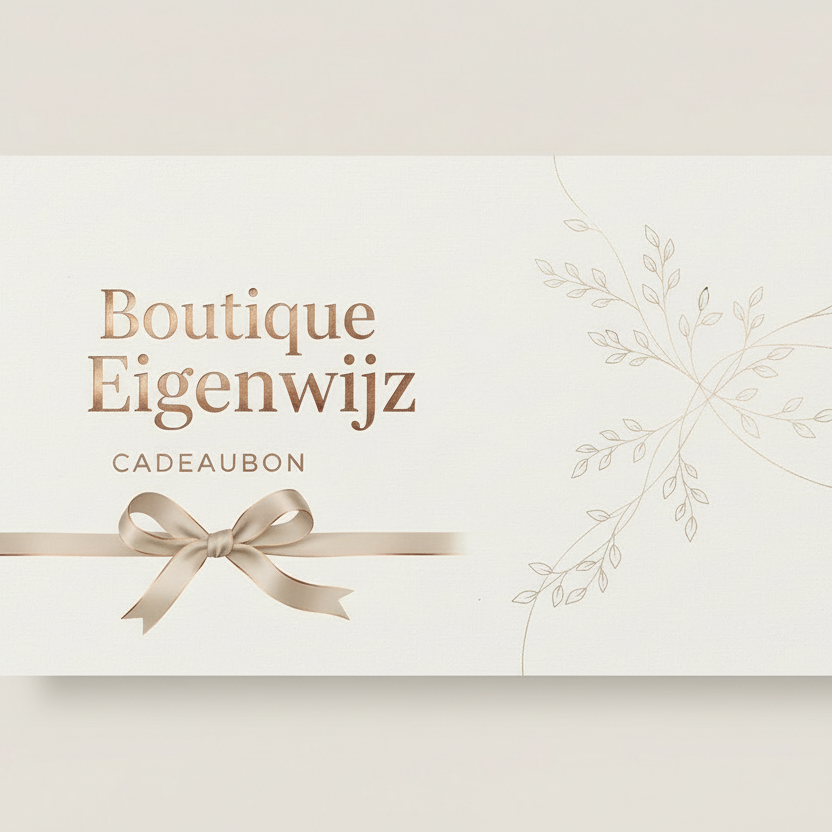 Boutique Eigenwijz Cadeaubon - Verbeterde versie