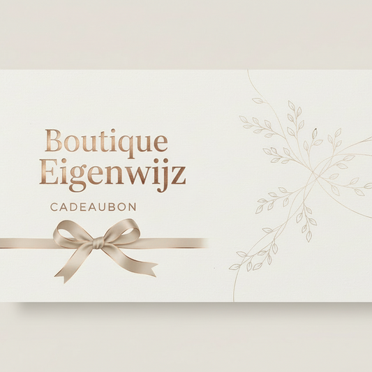 Boutique Eigenwijz Cadeaubon - Verbeterde versie