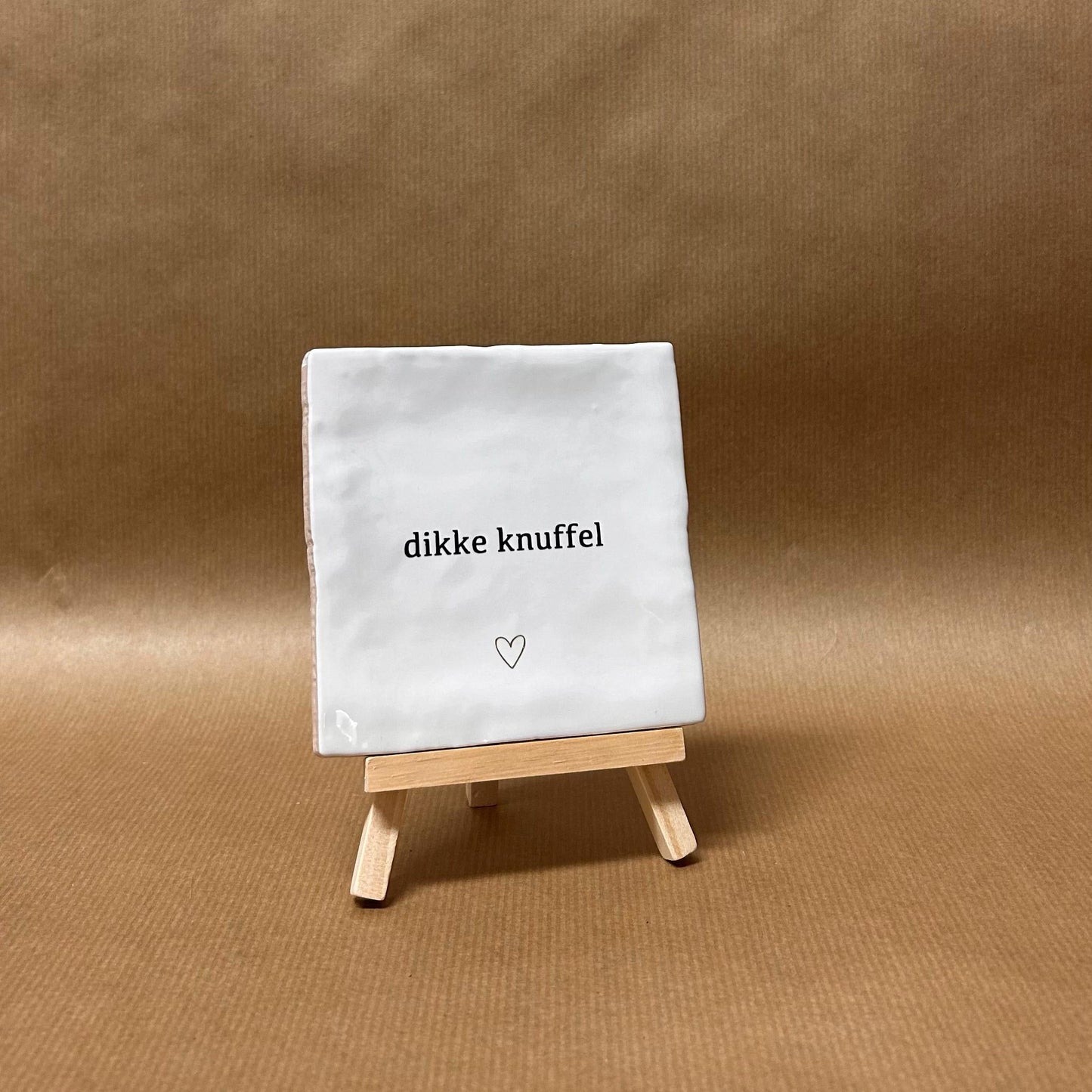 Tegeltje | Dikke knuffel