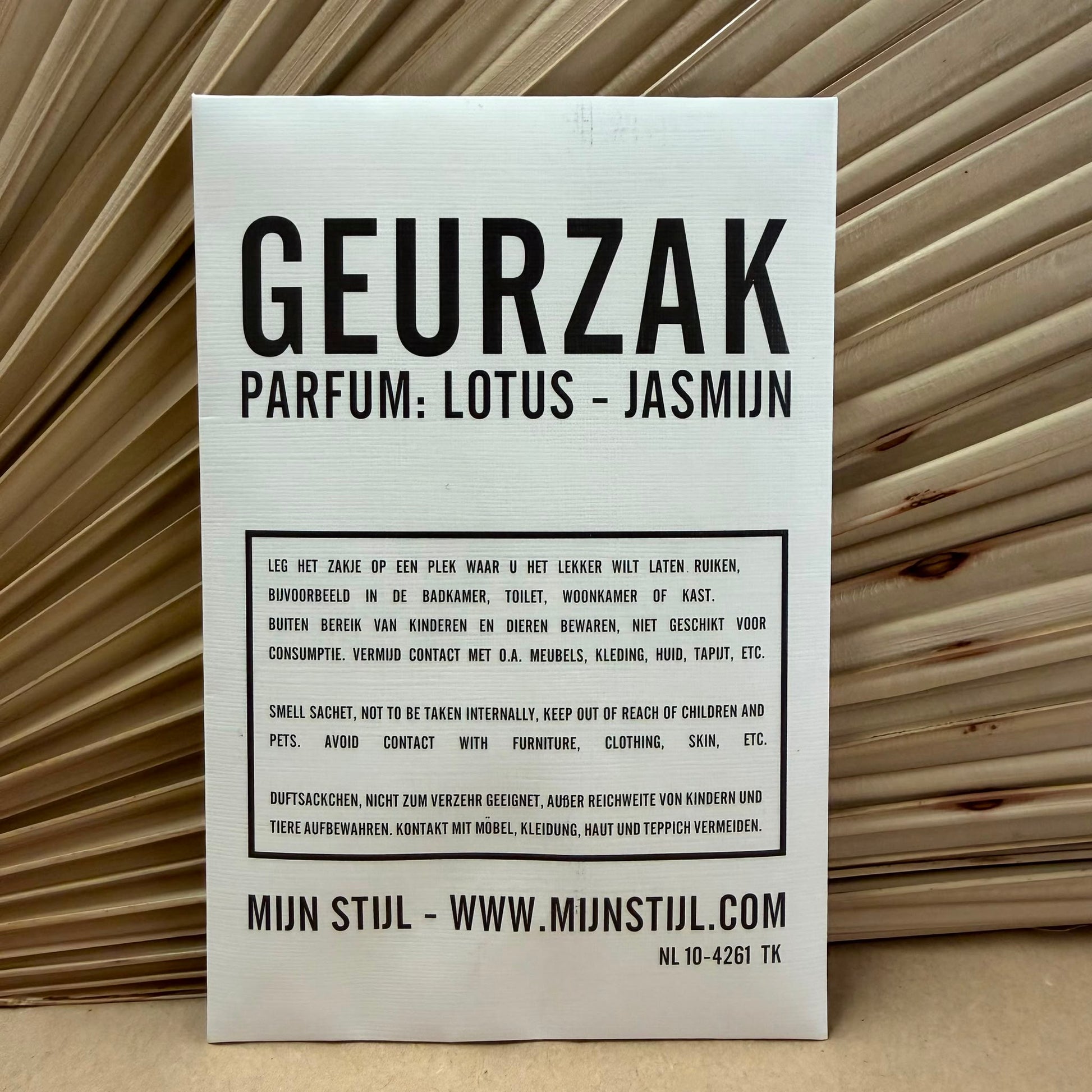 mijn stijl Geurzak Lotus Jasmijn