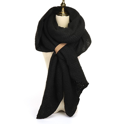 Sjaal | Zwart